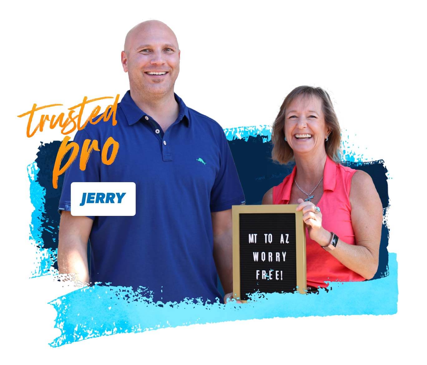 Real Estate Pro Jerry with a seller