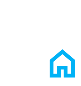 paper with a house in the corner icon