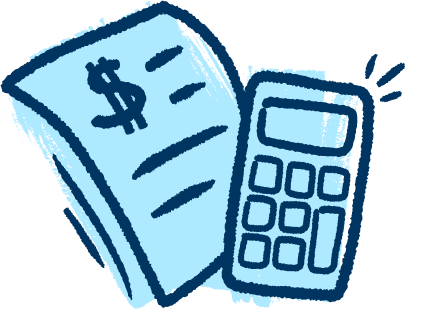 Calculator illustration