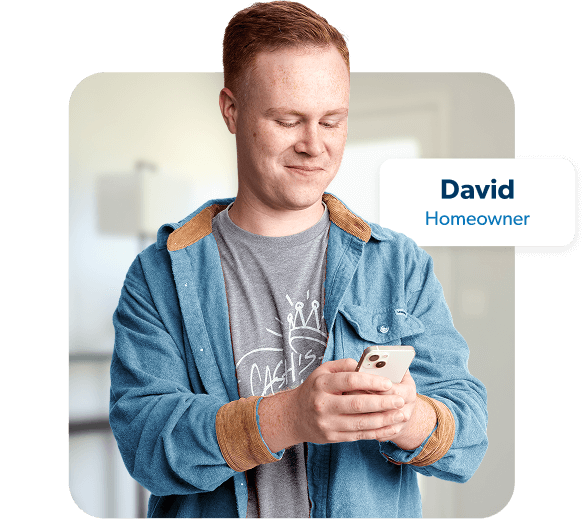 Homeowner and Churchill customer, David