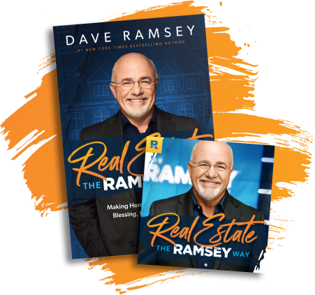 Real Estate the Ramsey Way book and podcast artwork