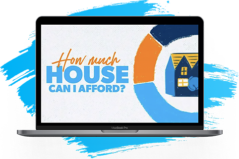 Home Affordability calculator on laptop