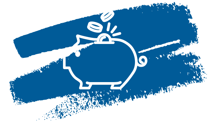 Icon of piggy bank