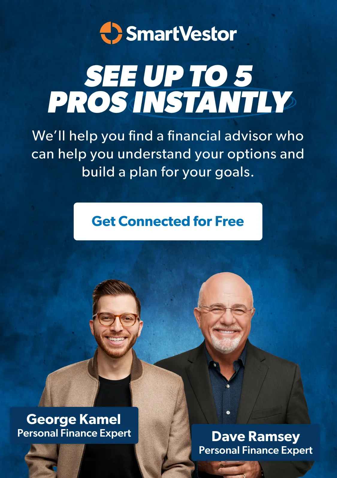 SmartVestor - See up to 5 pros instantly.