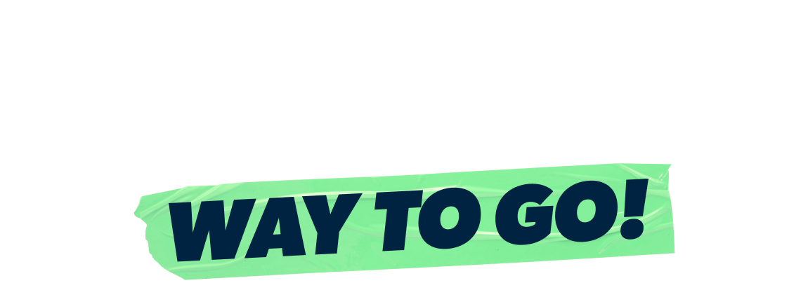Taxes are officially off your to-do list. Way to go!