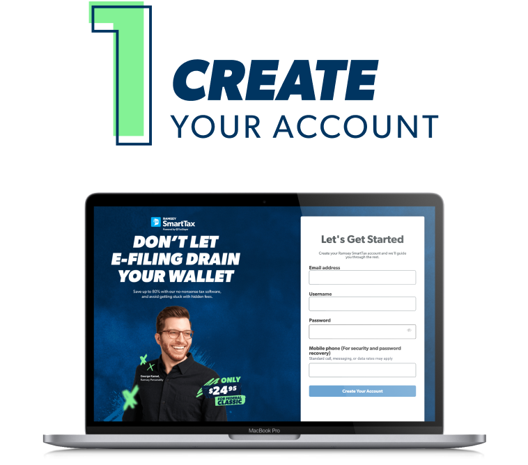 1. Create Your Account