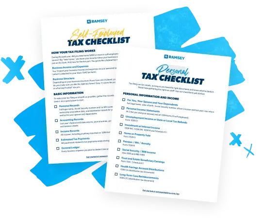 Self-Employed and Personal Checklists