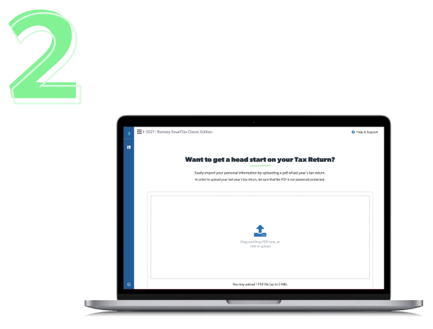 2. Upload Your Information