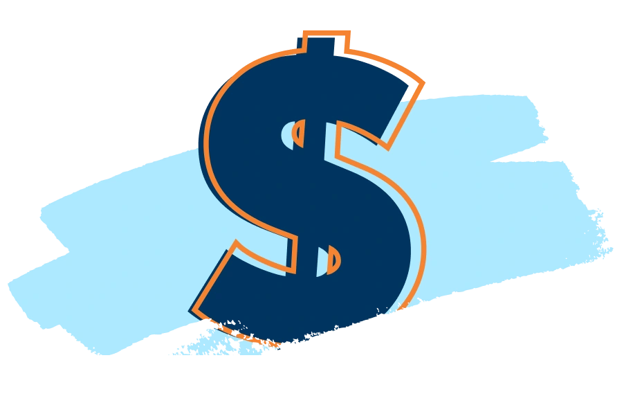 an illustration of dollar sign