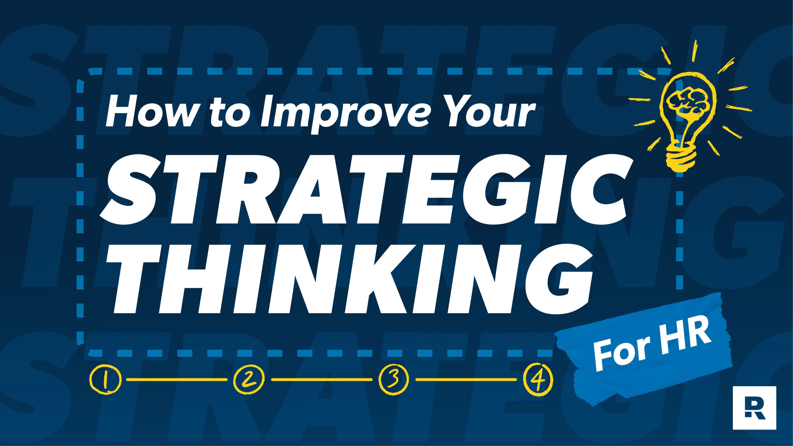 how to improve your strategic thinking for hr