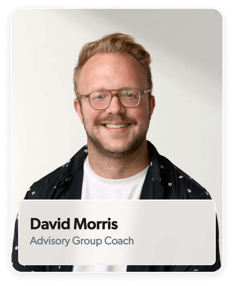 David Morris, Advisory Group Coach