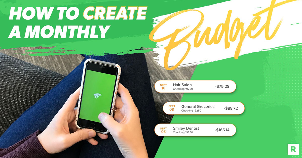 How to create a monthly budget