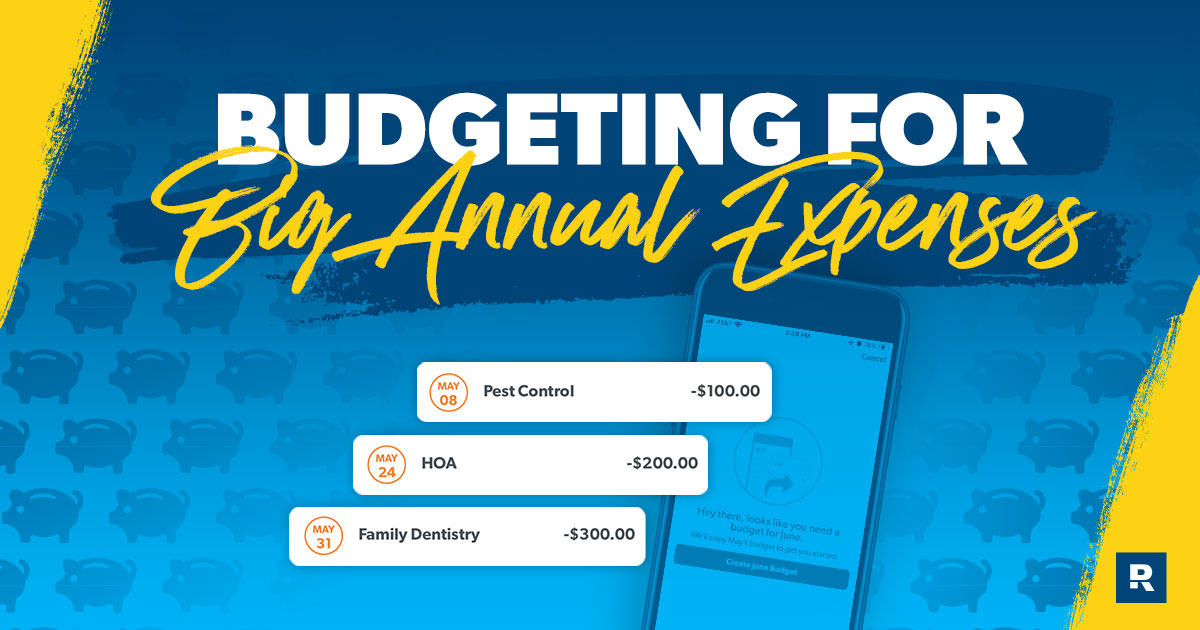 Budgeting for Big Annual Expenses