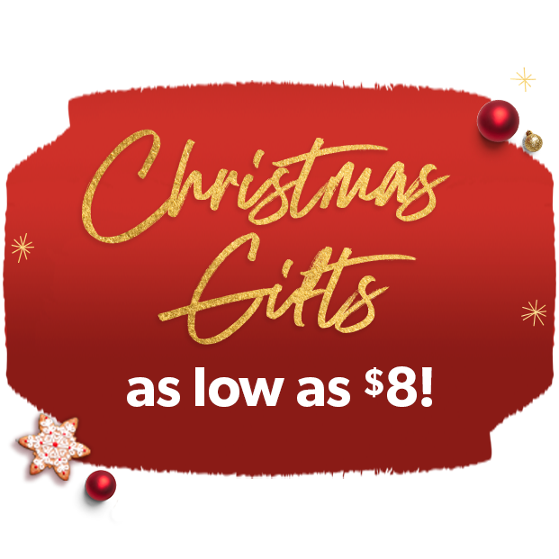 Christmas Gifts as low as $8
