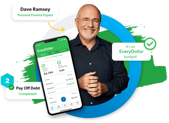 Personal Finance Expert Dave Ramsey's money app EveryDollar