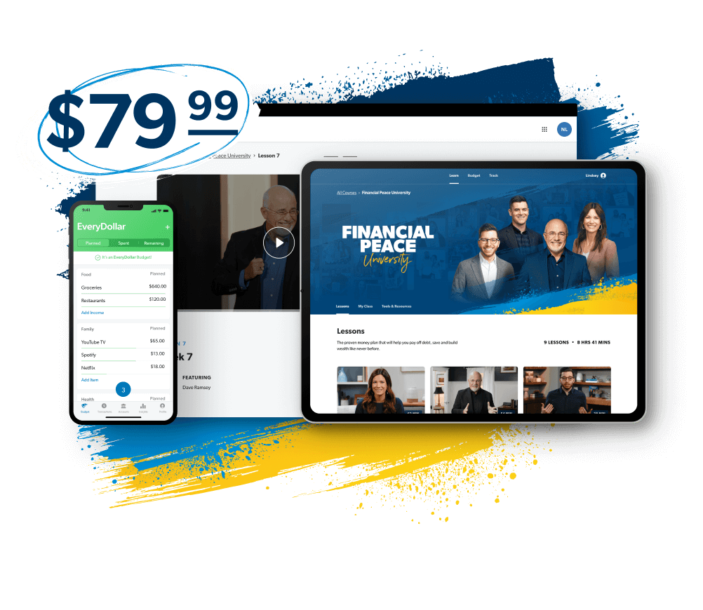 Financial Peace University for $79.99