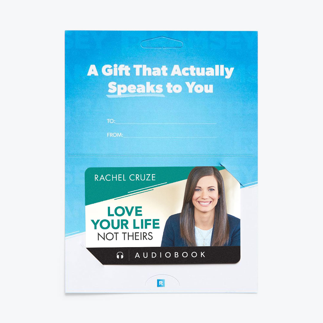 Love Your Life Not Theirs Audiobook Gift Card