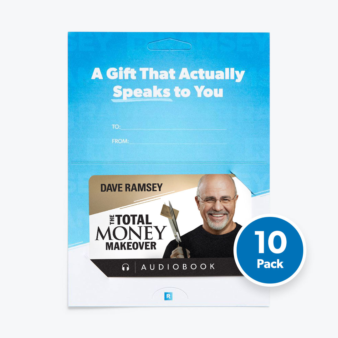 New! The Total Money Makeover - 10 Gift Card Special