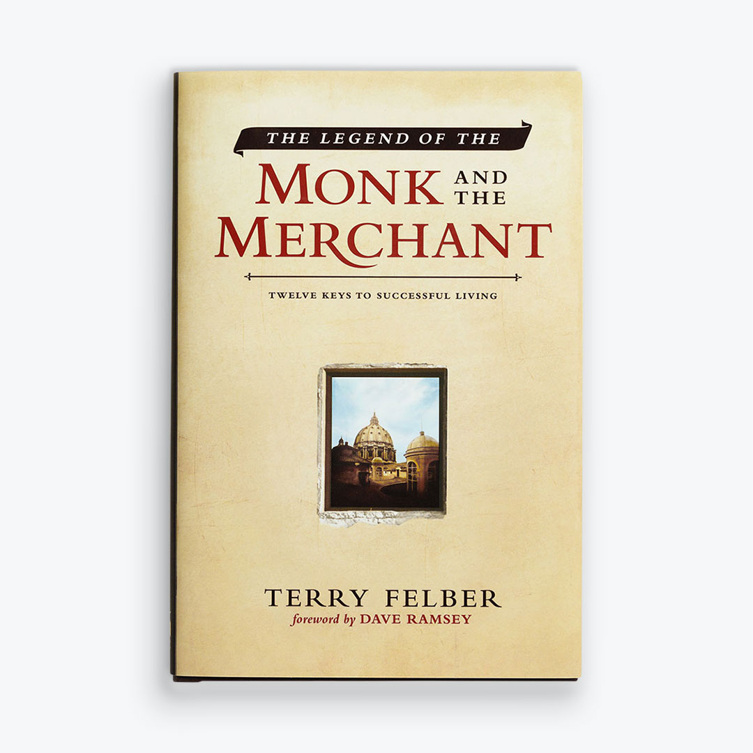The Legend of the Monk & the Merchant - Hardcover Book