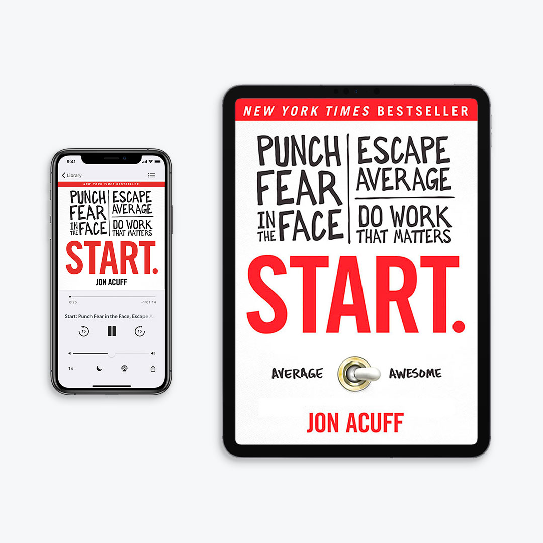Start by Jon Acuff - Audiobook + E-Book