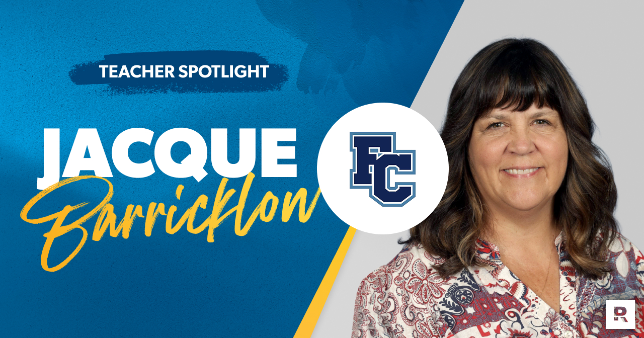 Teacher Spotlight, Jacque Barricklow