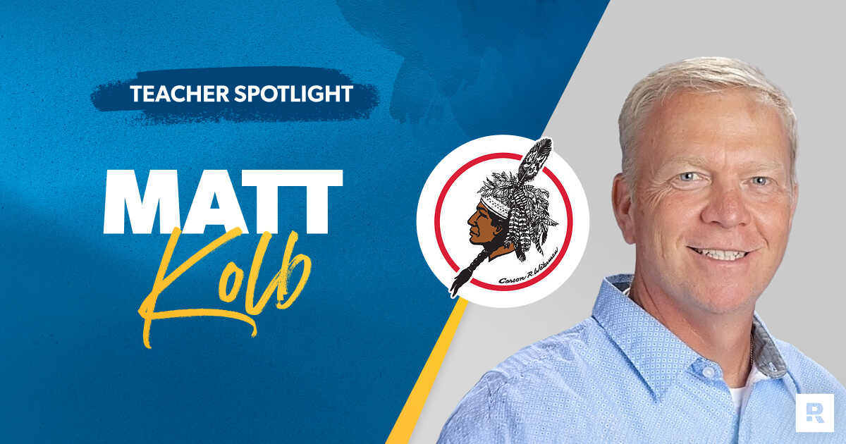 Teacher Spotlight, Matt Kolb