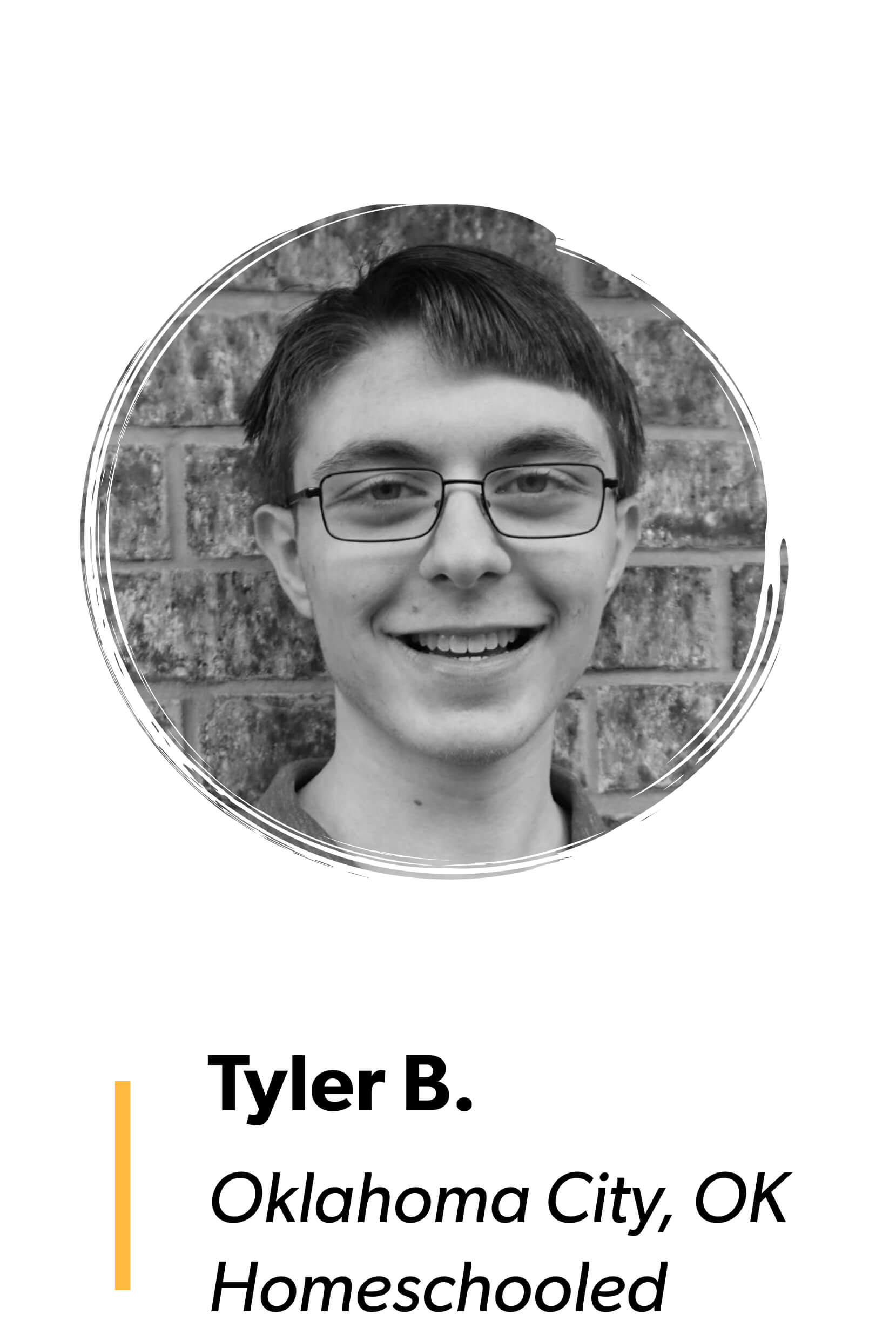 Tyler B. Oklahoma City, OK Homeschooled