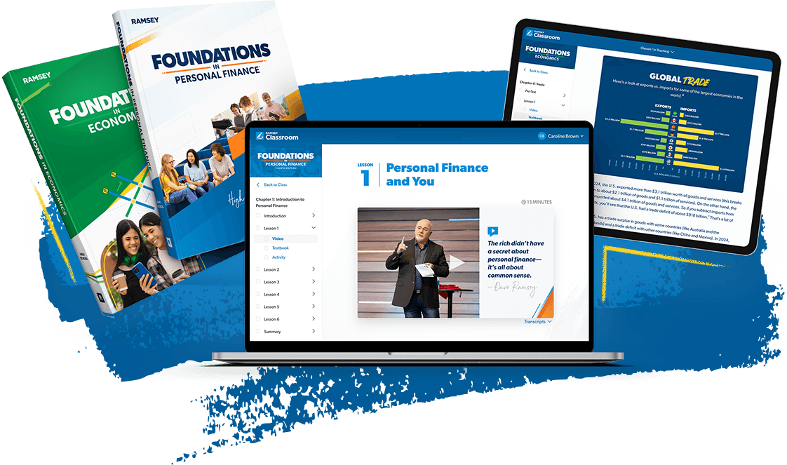 Foundations in Personal Finance and Foundations in Economics books and digital content.