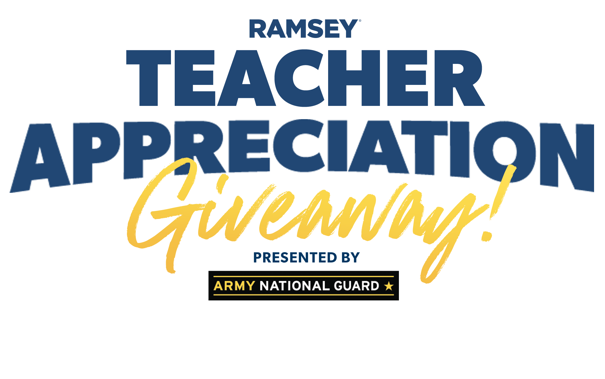 Teacher Appreciation Giveaway Sponsored by Army National Guard