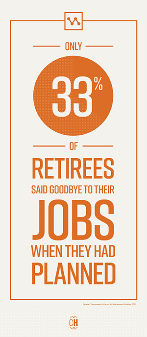 Retirees say goodbye to their jobs sooner than expected
