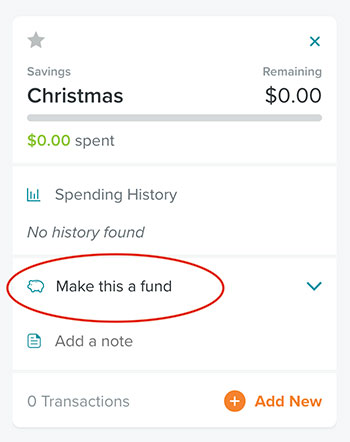 Christmas Savings Fund