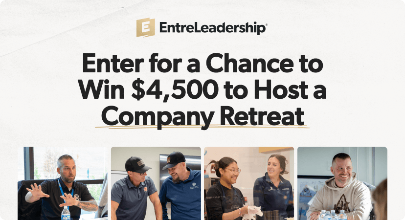 Win $4,500 to Host a Company Retreat
