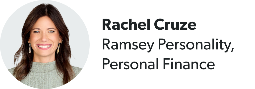 Rachel Cruze, Financial Expert and Author