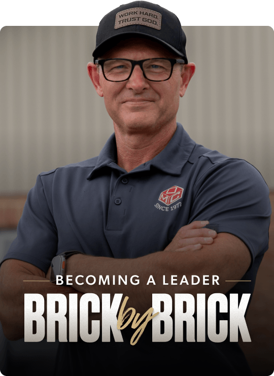 Aaron Baeder, Becoming a Leader Brick by Brick