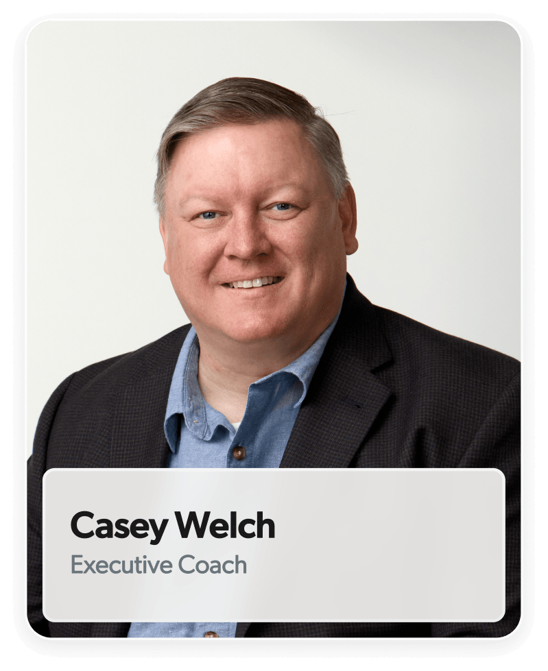 Casey Welch, Executive Coach
