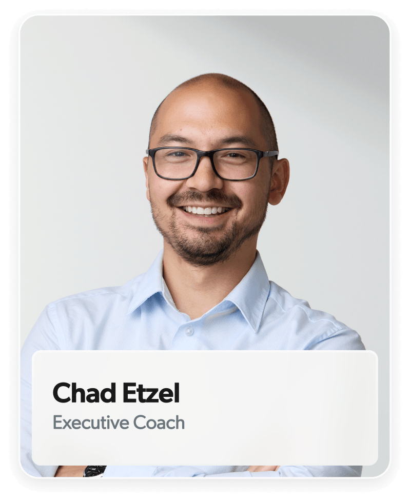Chad Etzel, Executive Coach