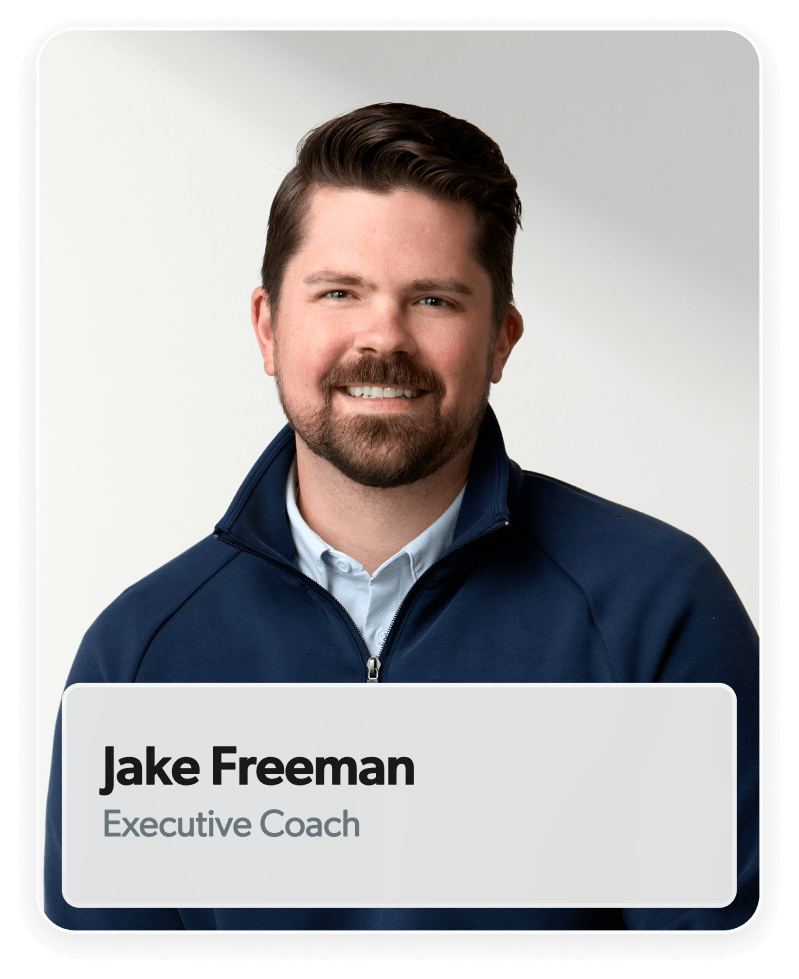 Jake Freeman, Executive Coach