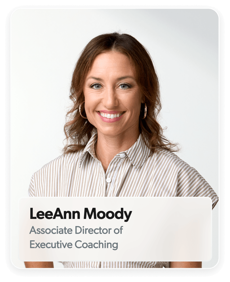 LeeAnn Moody, Associate Director of Executive Coaching