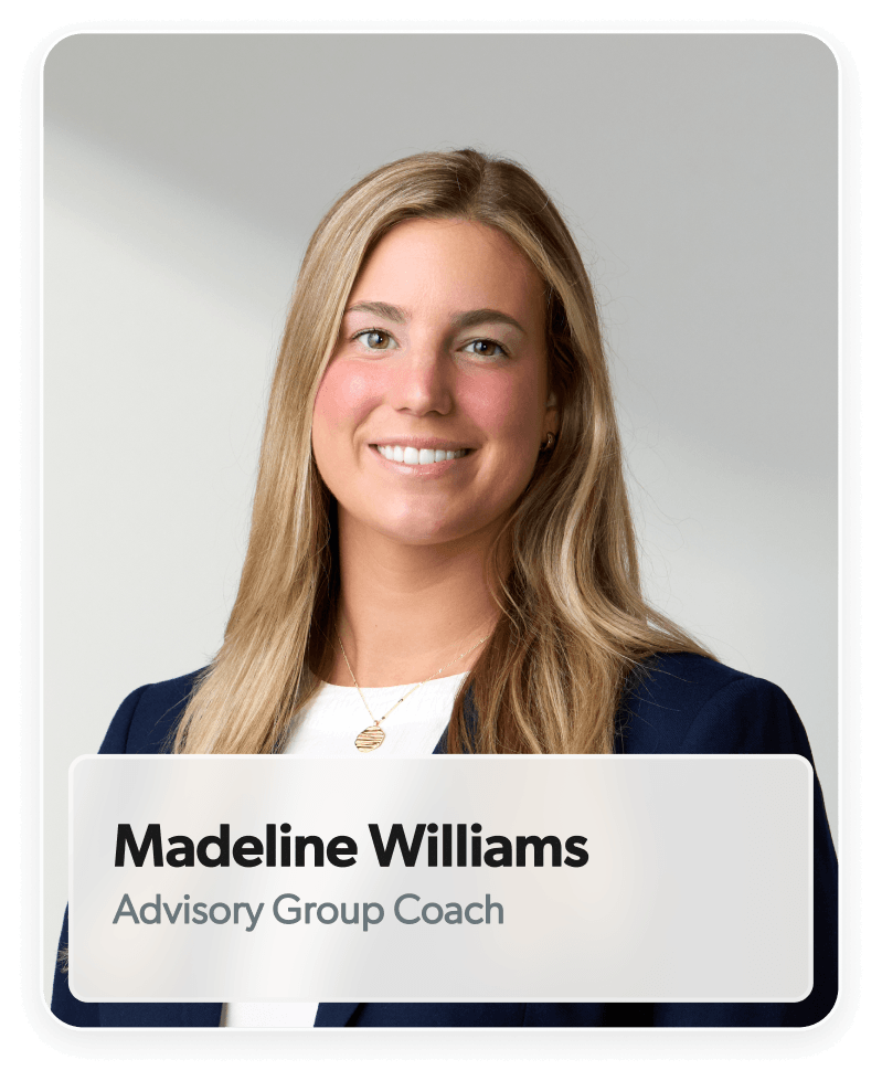 Madeline Williams, Advisory Group Coach
