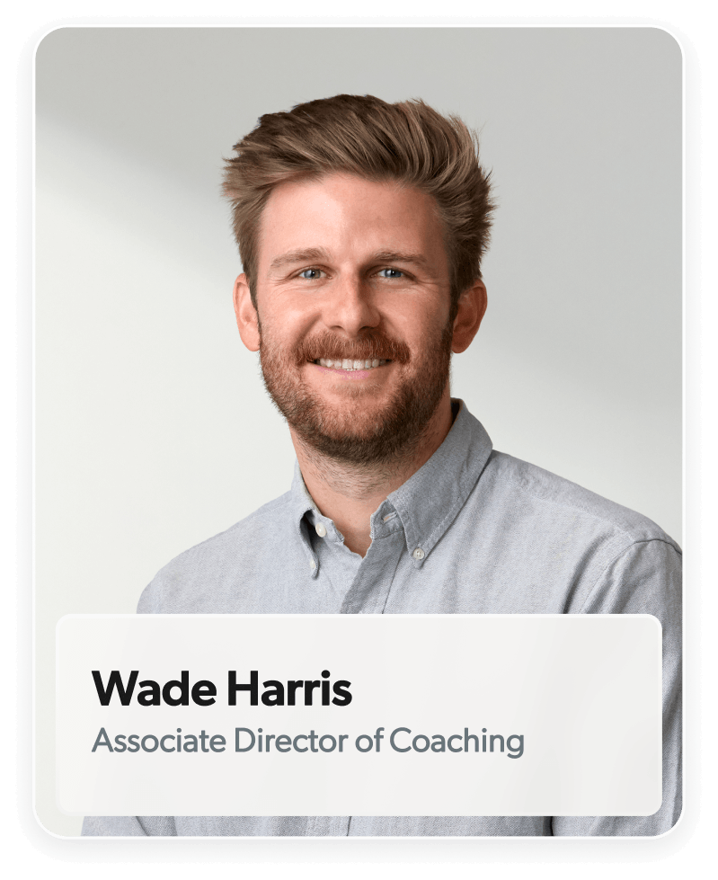 Wade Harris, Associate Director of Coaching