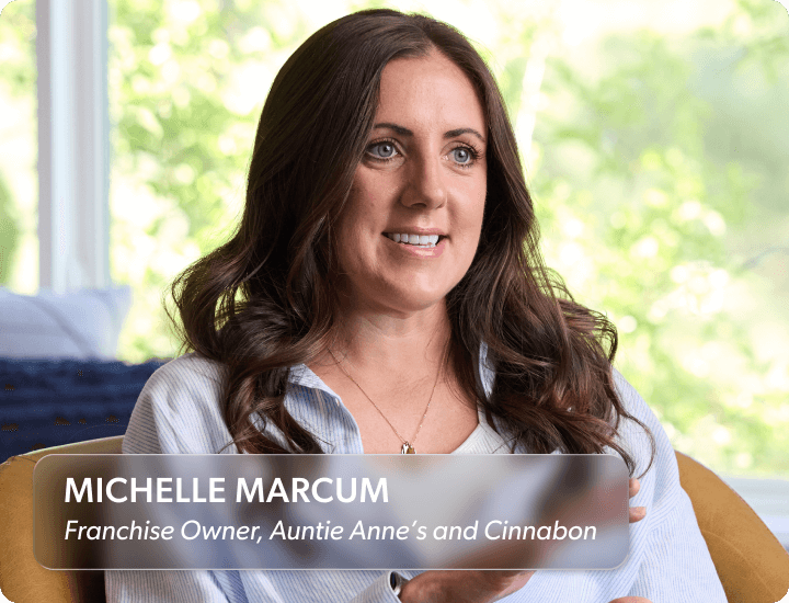 Michelle Marcum, Franchise Owner, Auntie Anne's and Cinnabon