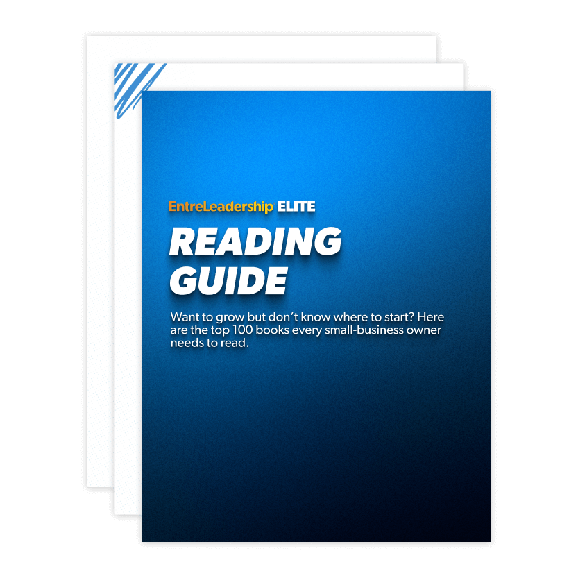 EntreLeadership Reading Guide