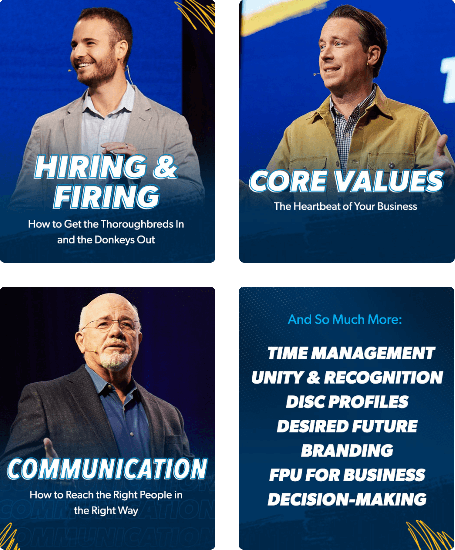 EntreLeadership Master Series Lessons