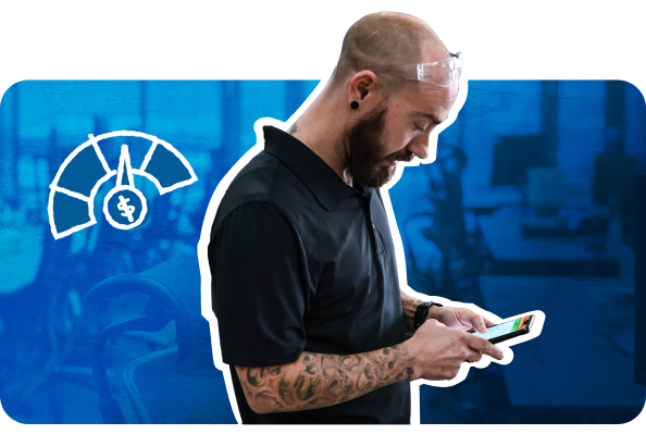 Picture of client experiencing financial stress