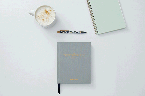 Rachel Cruze's Contentment Journal gif