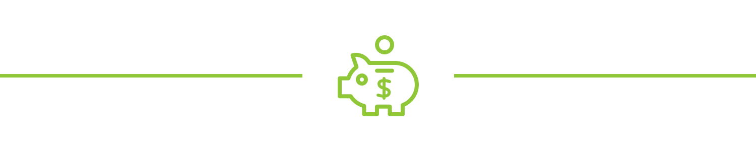 A savings piggy bank icon