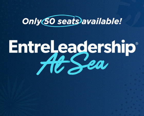 EntreLeadership at Sea. Only 50 seats available!