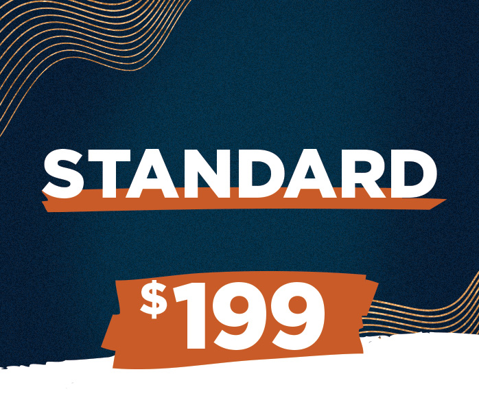 Standard Pricing $199