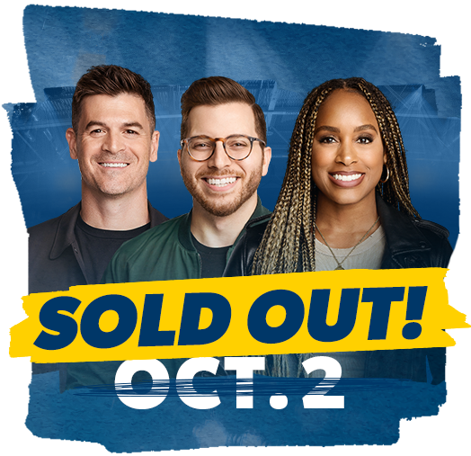 Dr. John Delony, George Kamel, and Jade Warshaw will be LIVE in Orlando on October 2nd