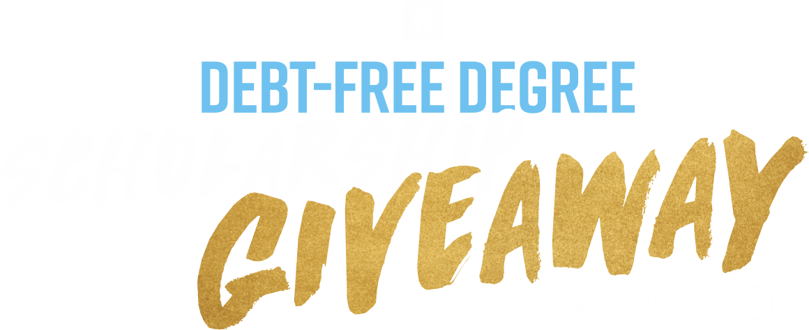 Debt Free Degree Scholarship Giveaway